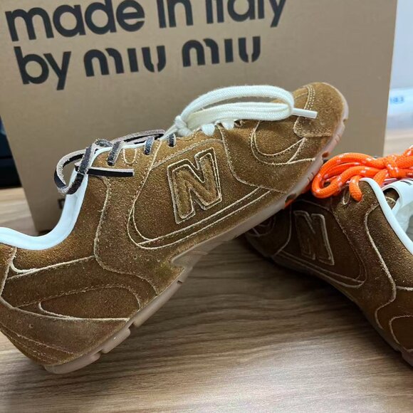 New Balance x Miu Miu collaboration sneakers - Picture 1 of 8